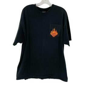 Harley Davidson Hollywood CA USA Pocket Short Sleeve Size XLarge